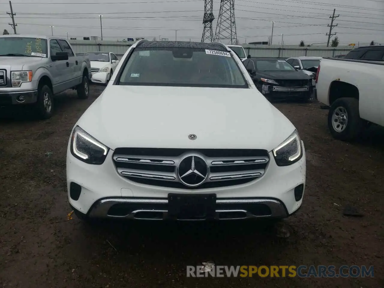 5 Photograph of a damaged car W1N0G8EBXLF845226 MERCEDES-BENZ GLC-CLASS 2020