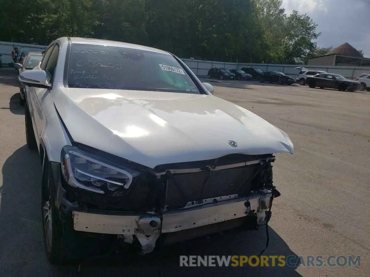 7 Photograph of a damaged car W1N0J8EB2LF763783 MERCEDES-BENZ GLC-CLASS 2020