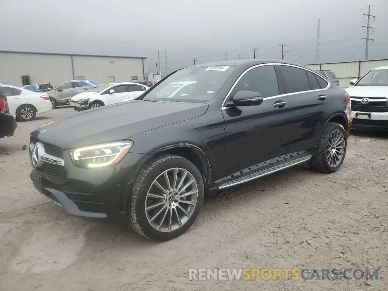 1 Photograph of a damaged car W1N0J8EB3LF780446 MERCEDES-BENZ GLC-CLASS 2020
