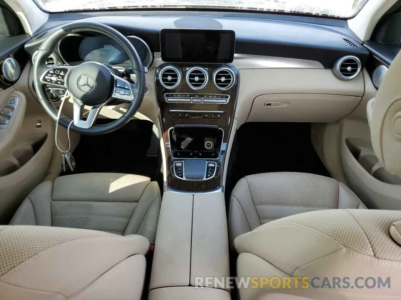 8 Фотография поврежденного автомобиля WDC0G8DB2LF698502 MERCEDES-BENZ GLC-CLASS 2020