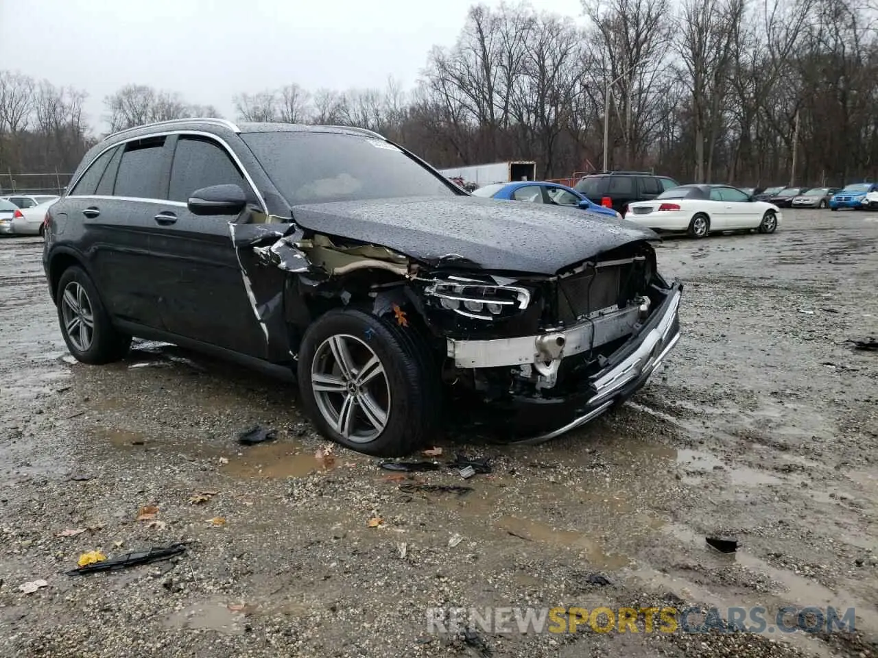1 Photograph of a damaged car WDC0G8EB1LF709634 MERCEDES-BENZ GLC-CLASS 2020