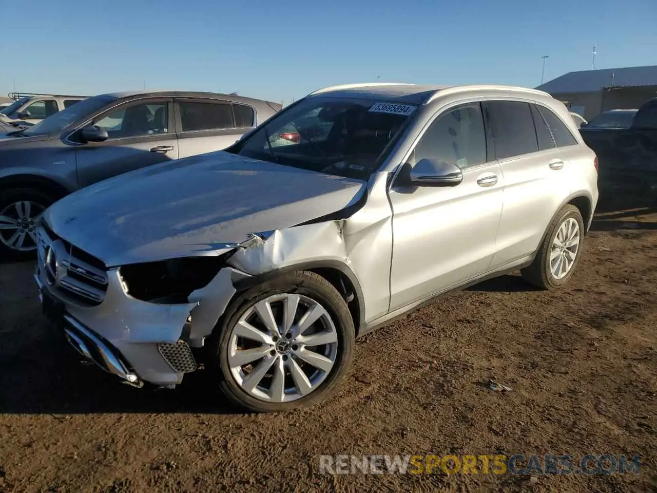 1 Фотография поврежденного автомобиля WDC0G8EB2LF676028 MERCEDES-BENZ GLC-CLASS 2020