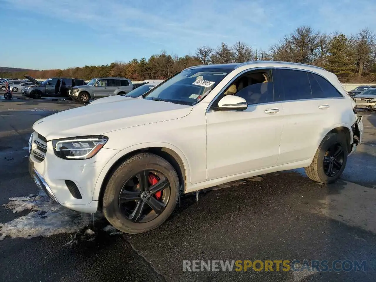 1 Фотография поврежденного автомобиля WDC0G8EB2LF726006 MERCEDES-BENZ GLC-CLASS 2020