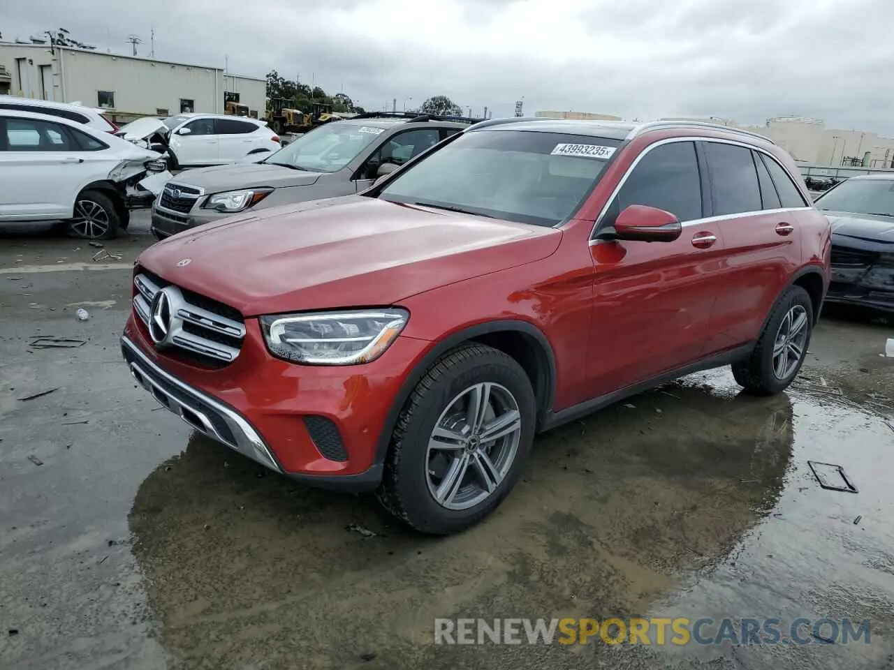 1 Фотография поврежденного автомобиля WDC0G8EB2LF742349 MERCEDES-BENZ GLC-CLASS 2020