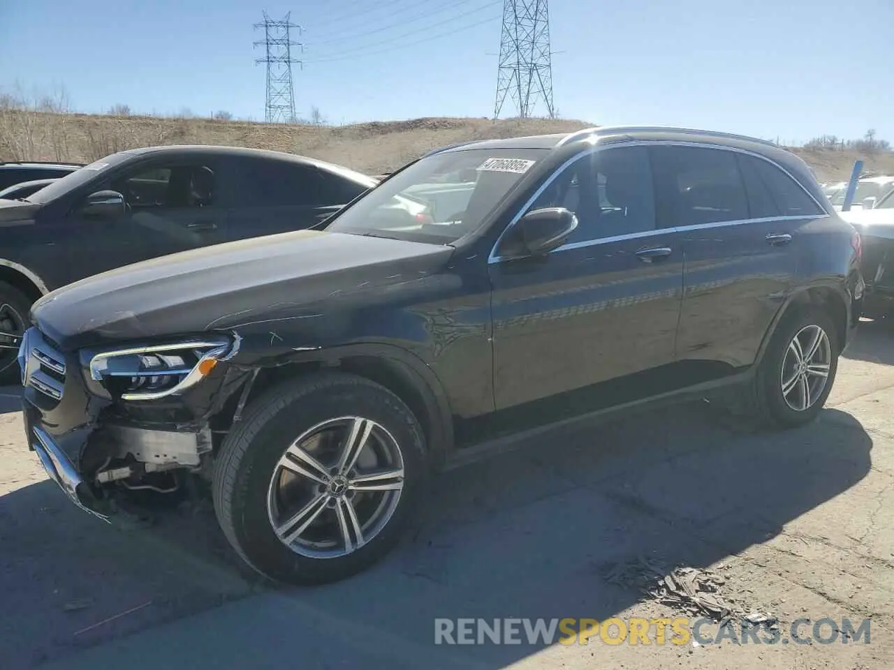 1 Photograph of a damaged car WDC0G8EB3LF748287 MERCEDES-BENZ GLC-CLASS 2020