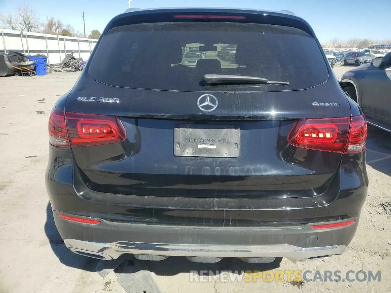 6 Photograph of a damaged car WDC0G8EB3LF748287 MERCEDES-BENZ GLC-CLASS 2020