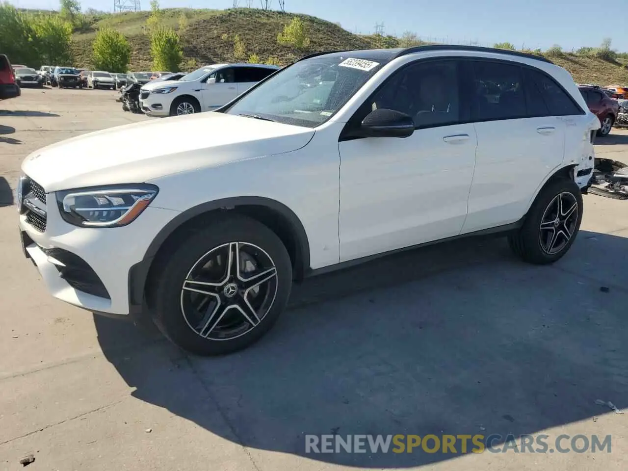 1 Фотография поврежденного автомобиля WDC0G8EB4LF700801 MERCEDES-BENZ GLC-CLASS 2020