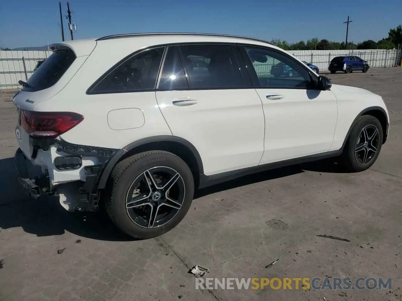 3 Фотография поврежденного автомобиля WDC0G8EB4LF700801 MERCEDES-BENZ GLC-CLASS 2020