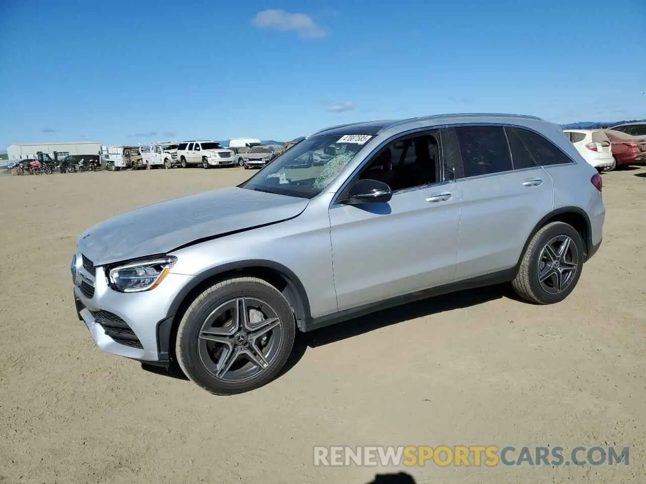 1 Фотография поврежденного автомобиля WDC0G8EB4LF733748 MERCEDES-BENZ GLC-CLASS 2020
