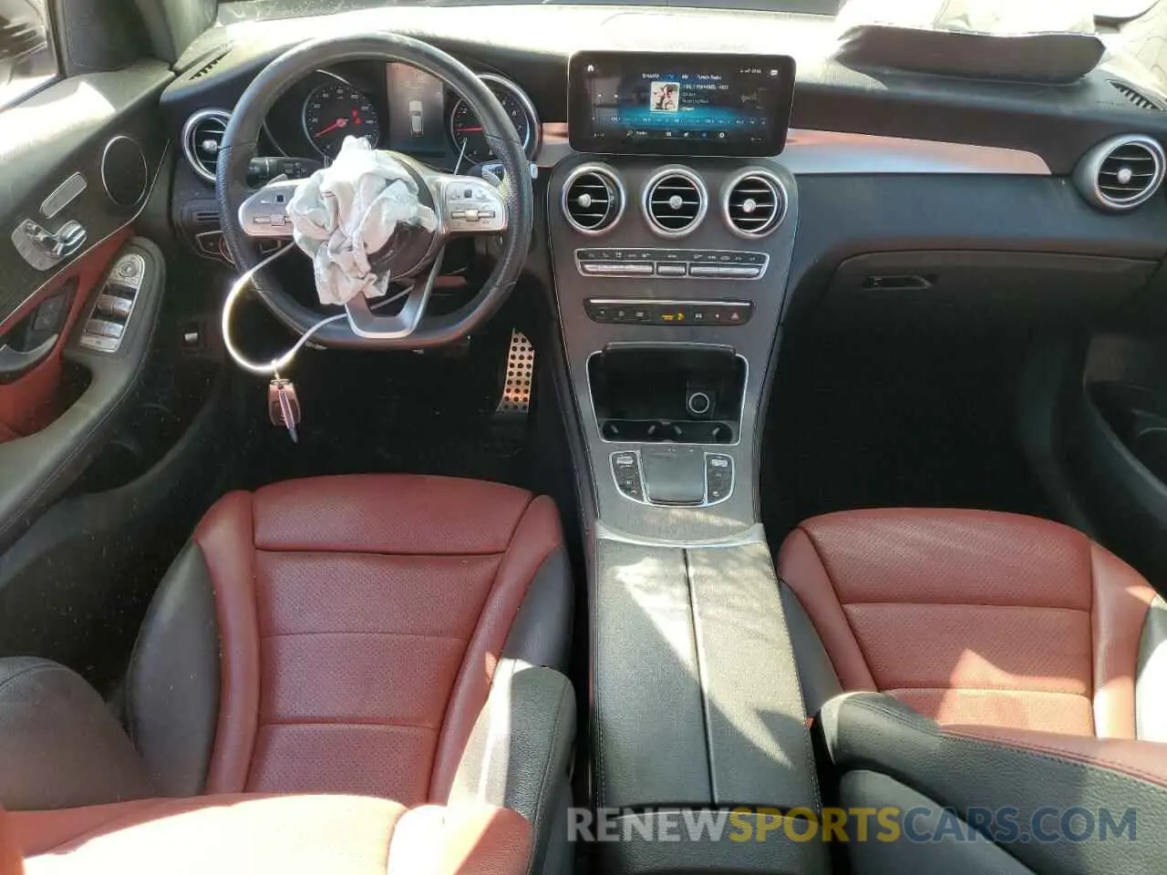 8 Фотография поврежденного автомобиля WDC0G8EB4LF733748 MERCEDES-BENZ GLC-CLASS 2020