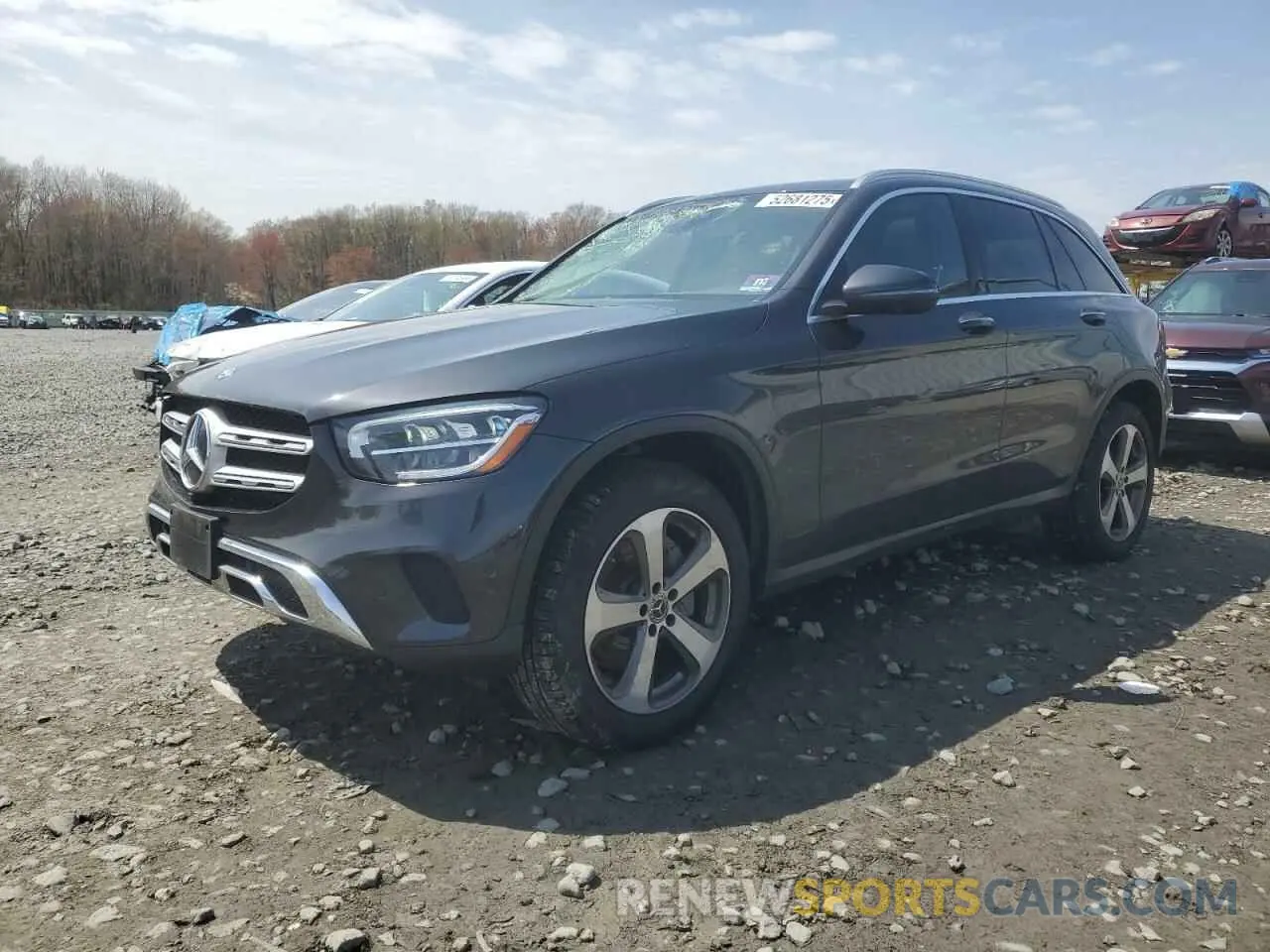 1 Photograph of a damaged car WDC0G8EB5LF722435 MERCEDES-BENZ GLC-CLASS 2020