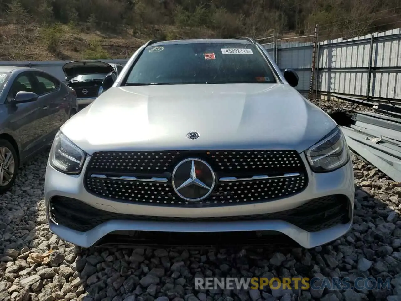 5 Фотография поврежденного автомобиля WDC0G8EB8LF690080 MERCEDES-BENZ GLC-CLASS 2020