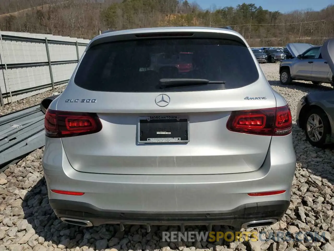 6 Фотография поврежденного автомобиля WDC0G8EB8LF690080 MERCEDES-BENZ GLC-CLASS 2020
