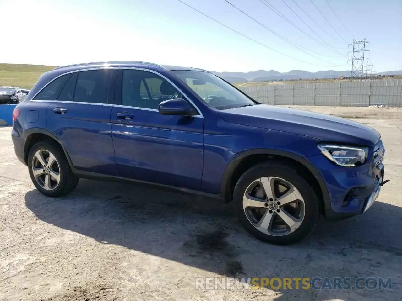 4 Фотография поврежденного автомобиля WDC0G8EB8LF692315 MERCEDES-BENZ GLC-CLASS 2020