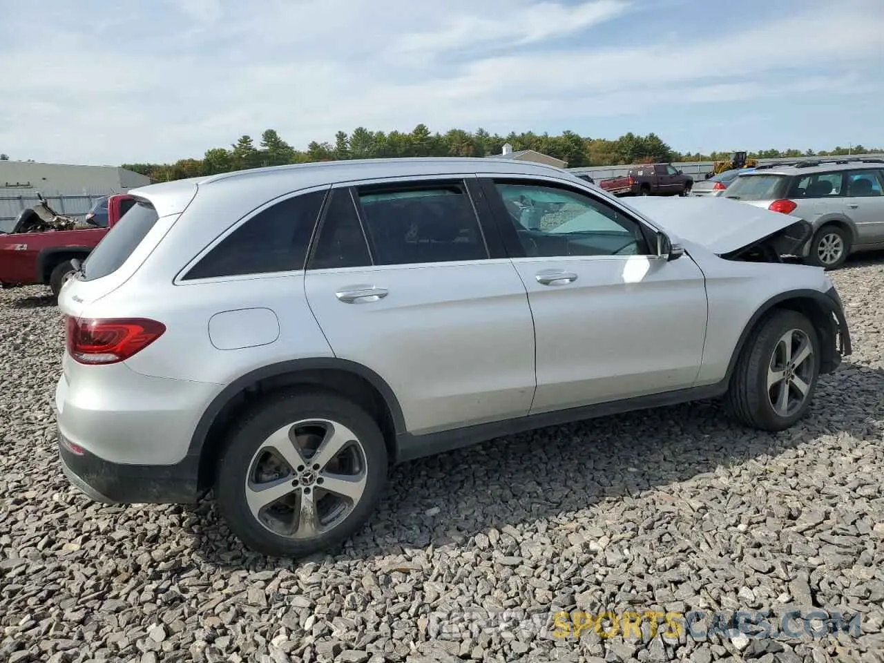 3 Photograph of a damaged car WDC0G8EB8LF694064 MERCEDES-BENZ GLC-CLASS 2020