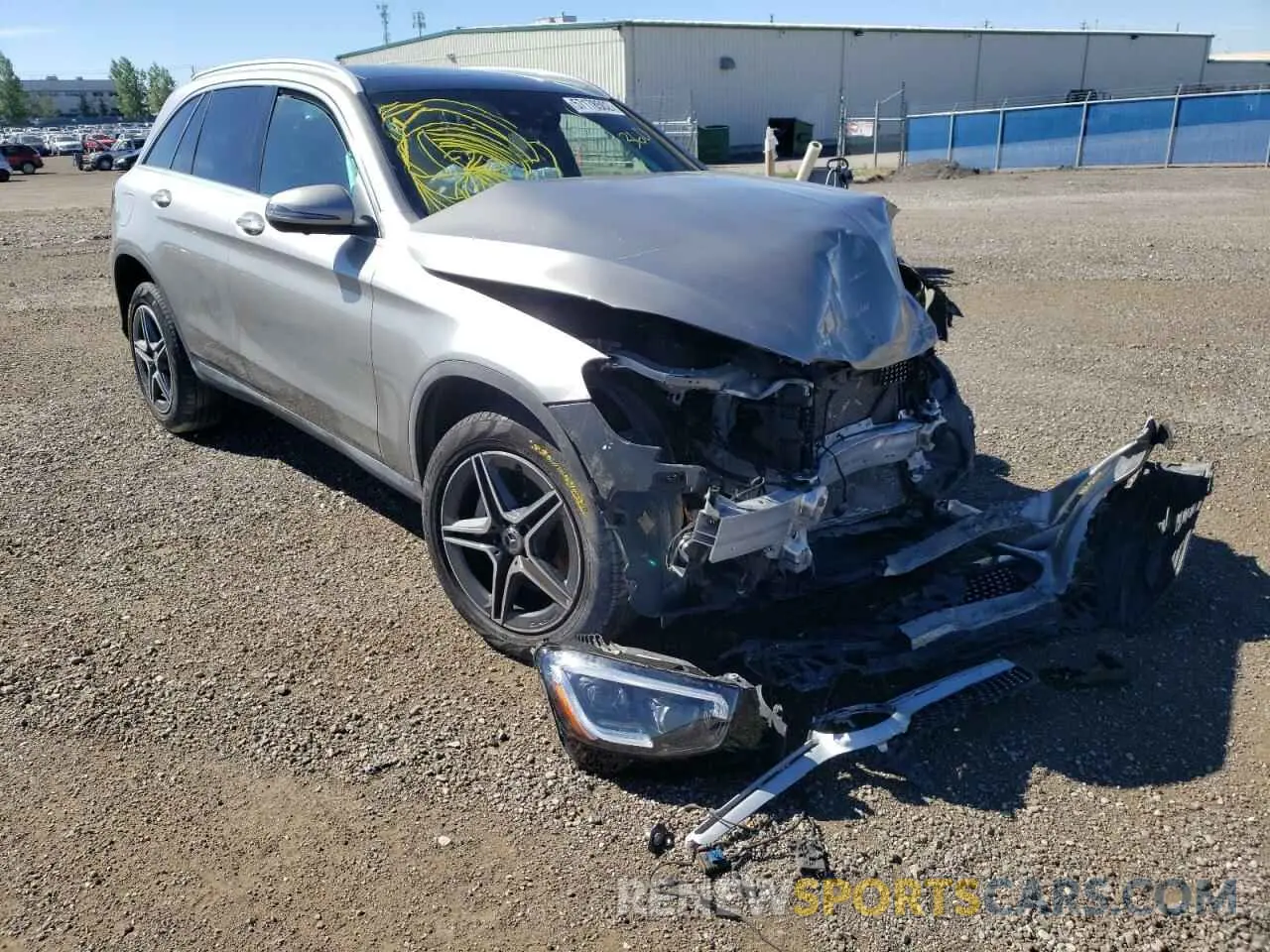 1 Фотография поврежденного автомобиля WDC0G8EB8LV201750 MERCEDES-BENZ GLC-CLASS 2020