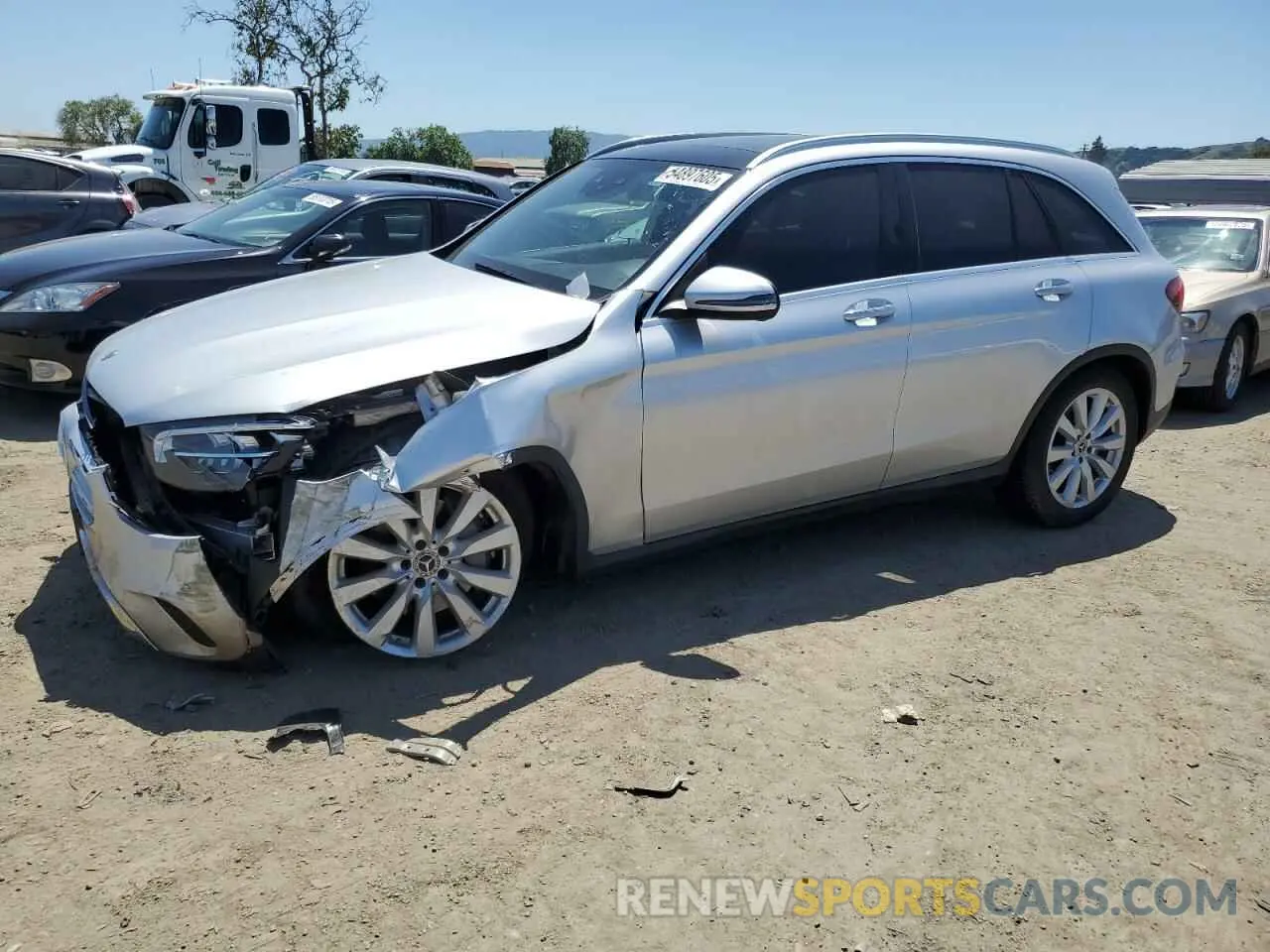 1 Photograph of a damaged car WDC0G8EB9LF676592 MERCEDES-BENZ GLC-CLASS 2020