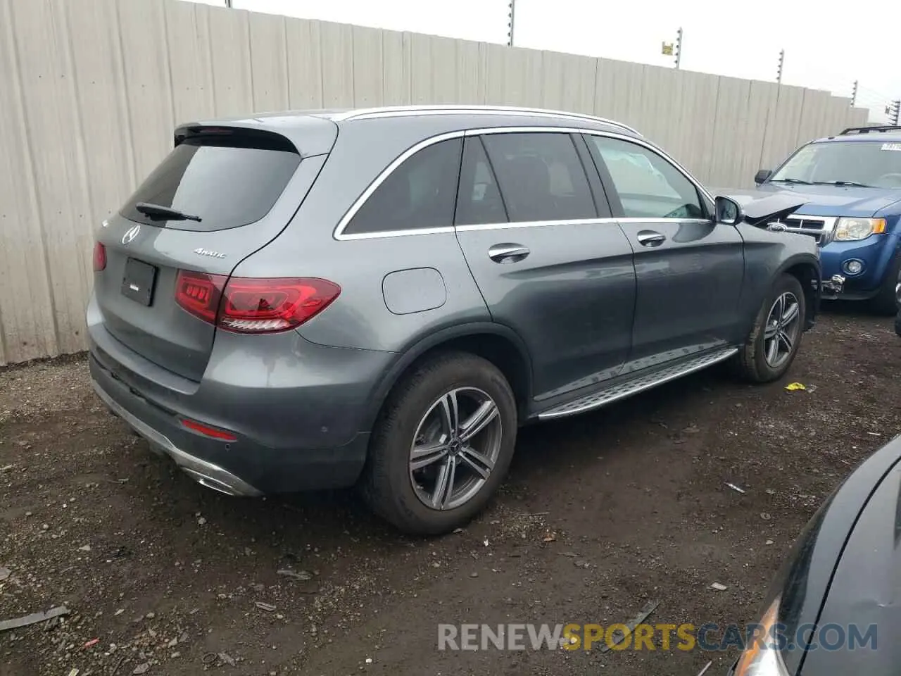 3 Photograph of a damaged car WDC0G8EBXLF752644 MERCEDES-BENZ GLC-CLASS 2020