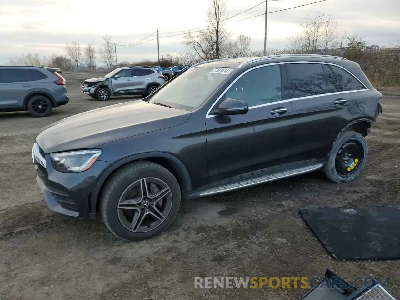 1 Фотография поврежденного автомобиля WDC0G8EBXLV203032 MERCEDES-BENZ GLC-CLASS 2020