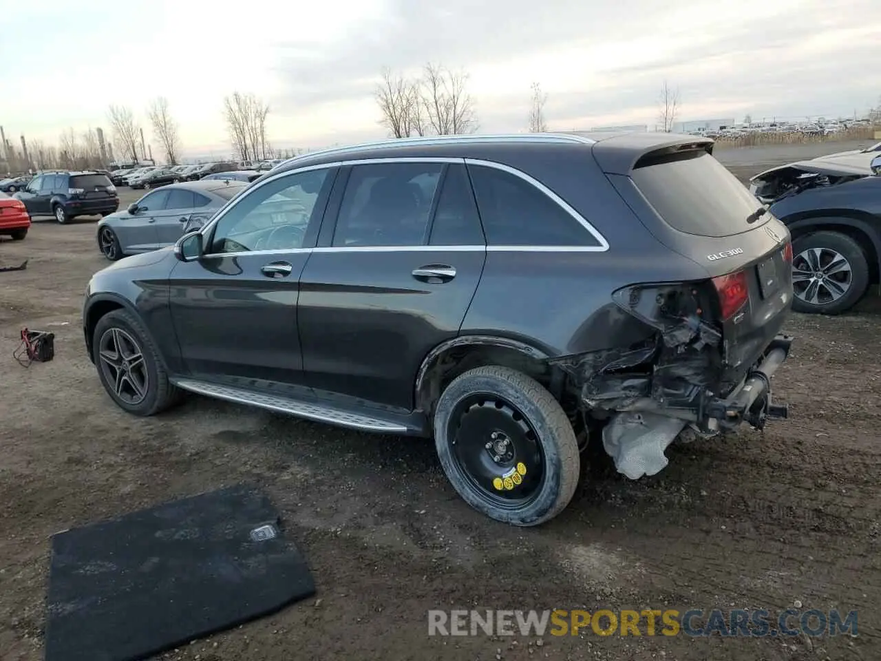 2 Фотография поврежденного автомобиля WDC0G8EBXLV203032 MERCEDES-BENZ GLC-CLASS 2020