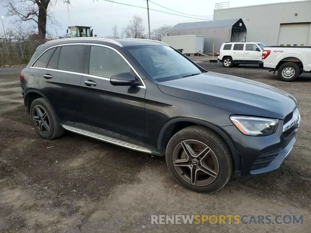 4 Фотография поврежденного автомобиля WDC0G8EBXLV203032 MERCEDES-BENZ GLC-CLASS 2020