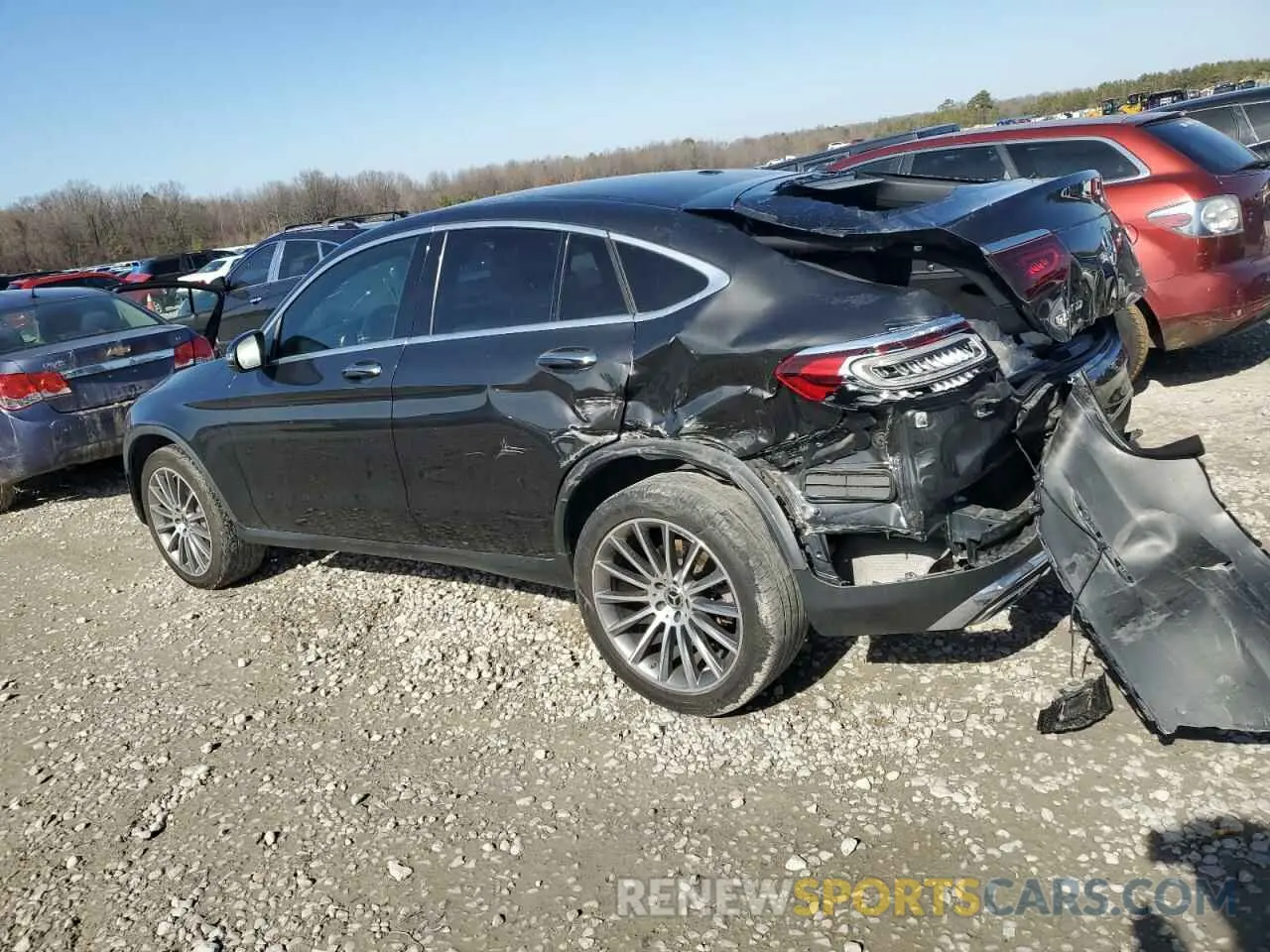 2 Photograph of a damaged car WDC0J8EB5LF674579 MERCEDES-BENZ GLC-CLASS 2020