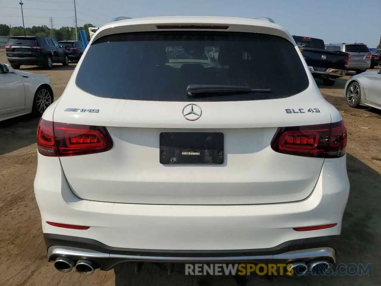 6 Photograph of a damaged car W1N0G6EB1MF958567 MERCEDES-BENZ GLC-CLASS 2021