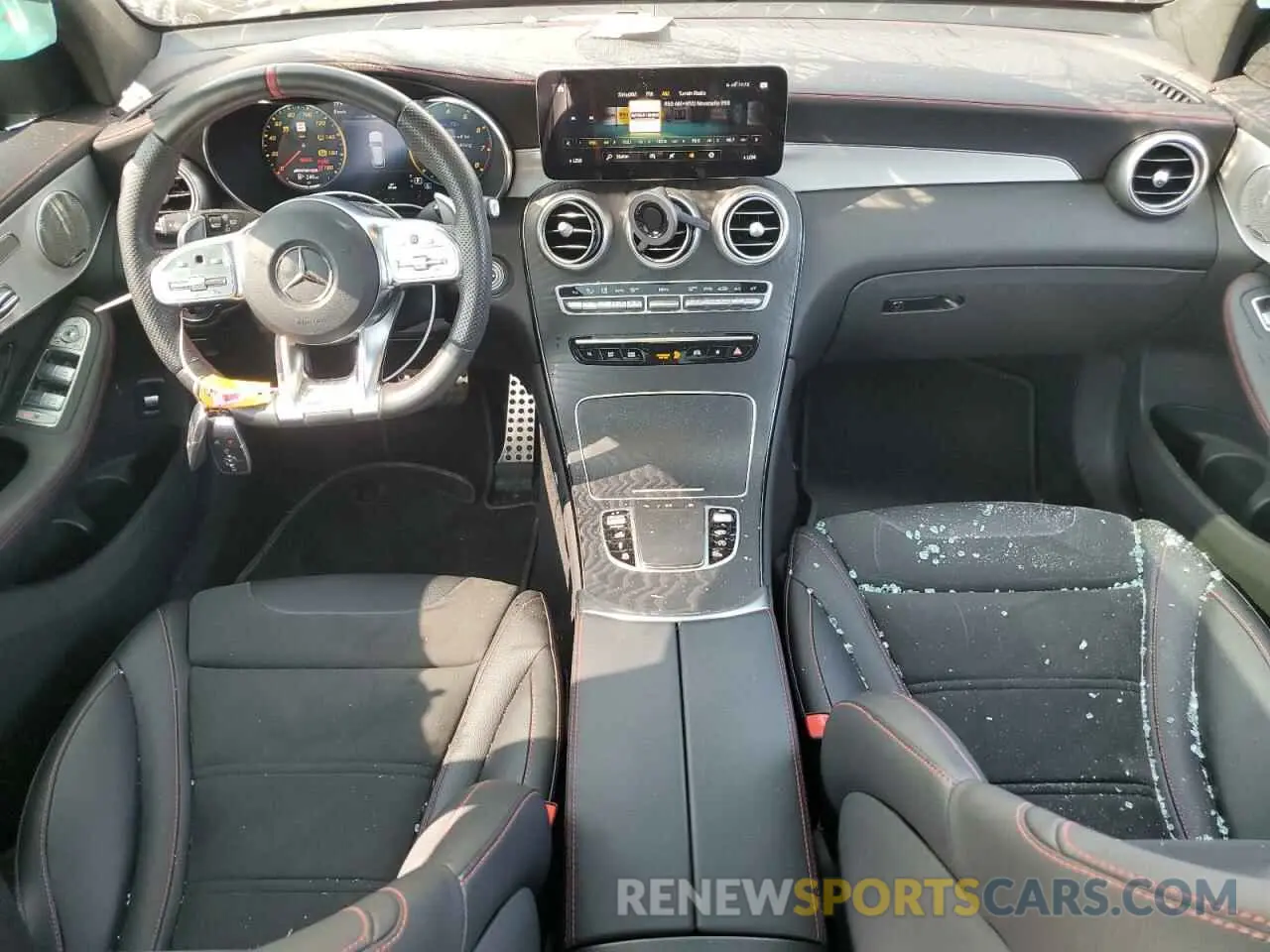8 Photograph of a damaged car W1N0G6EB1MF958567 MERCEDES-BENZ GLC-CLASS 2021