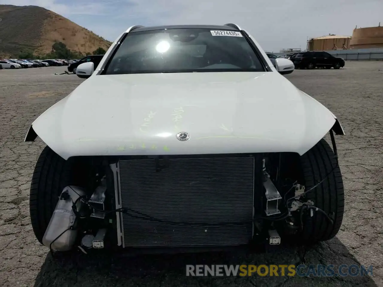 5 Photograph of a damaged car W1N0G6EB2MF953040 MERCEDES-BENZ GLC-CLASS 2021