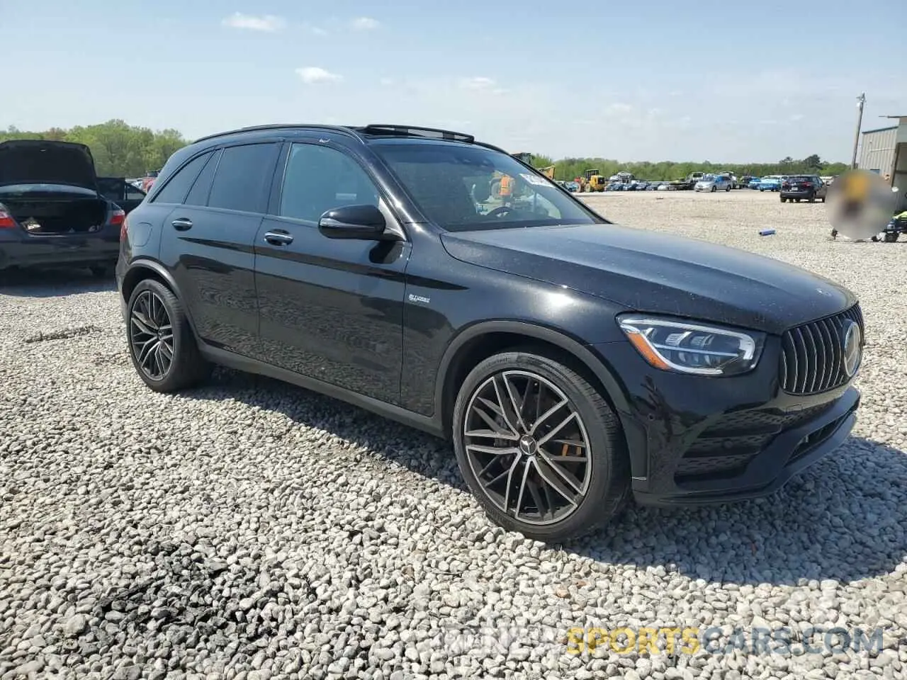 4 Фотография поврежденного автомобиля W1N0G6EB3MV314834 MERCEDES-BENZ GLC-CLASS 2021