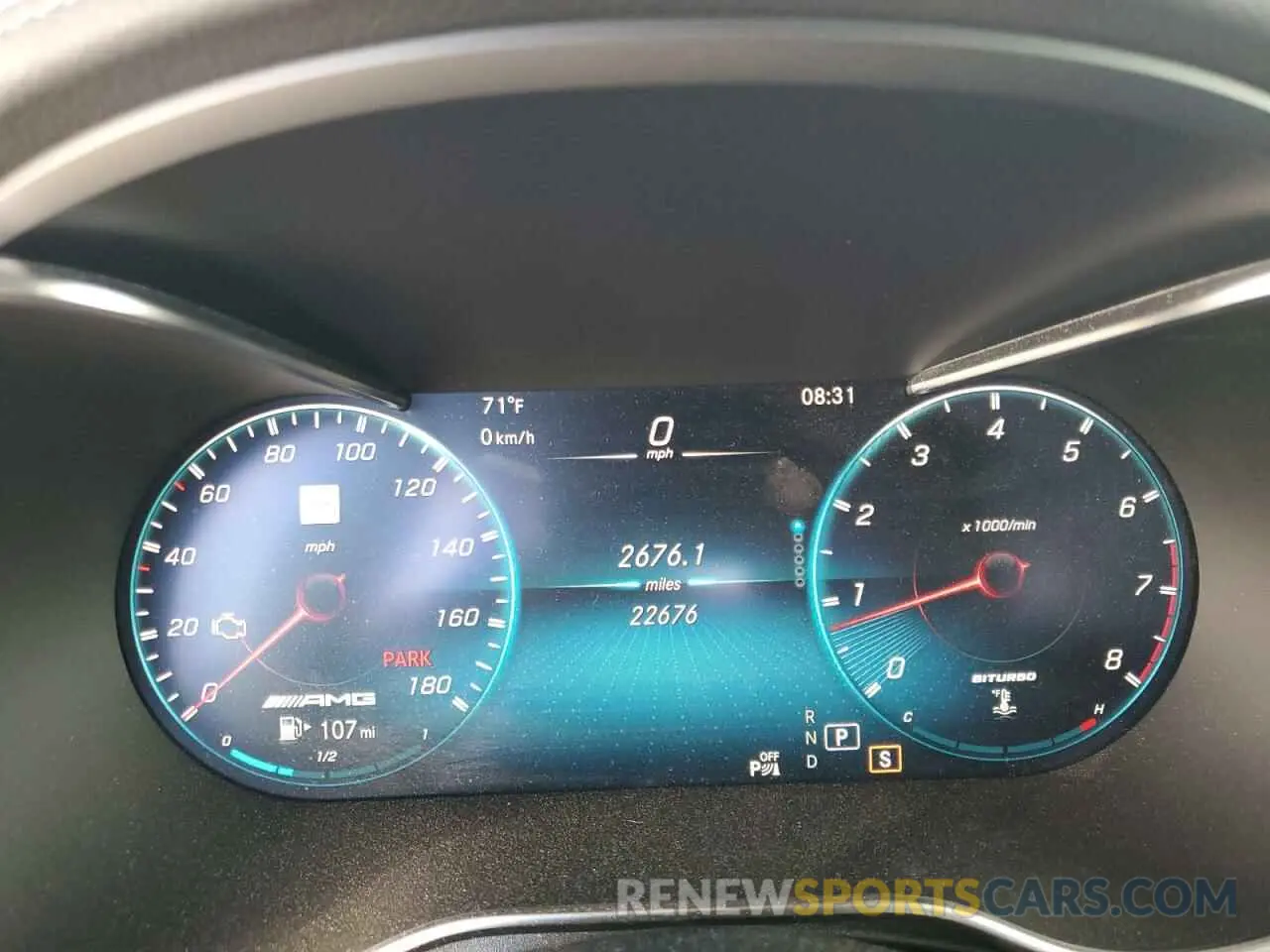 9 Фотография поврежденного автомобиля W1N0G6EB9MF991834 MERCEDES-BENZ GLC-CLASS 2021