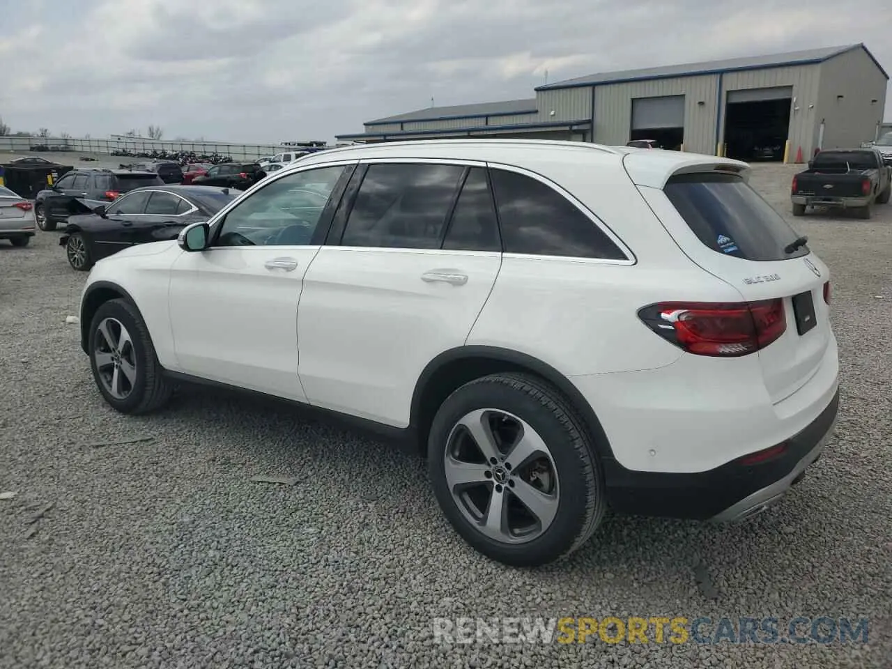 2 Фотография поврежденного автомобиля W1N0G8DB0MF895524 MERCEDES-BENZ GLC-CLASS 2021