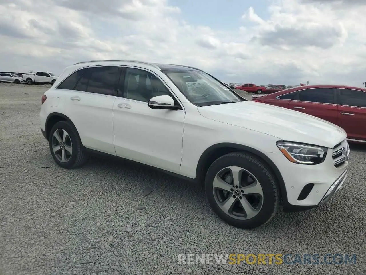 4 Фотография поврежденного автомобиля W1N0G8DB0MF895524 MERCEDES-BENZ GLC-CLASS 2021
