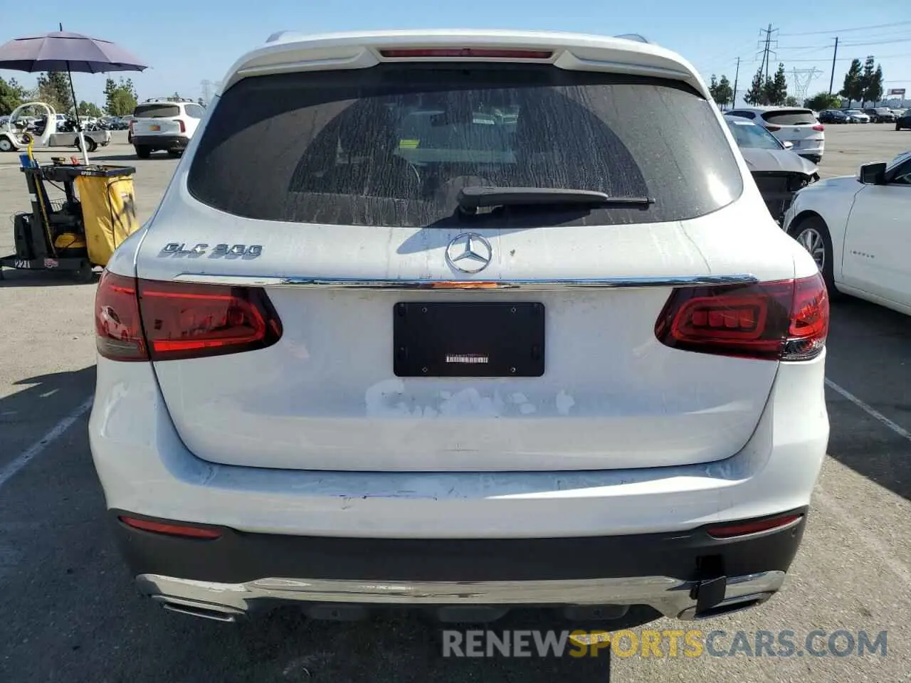 6 Фотография поврежденного автомобиля W1N0G8DB0MF975325 MERCEDES-BENZ GLC-CLASS 2021