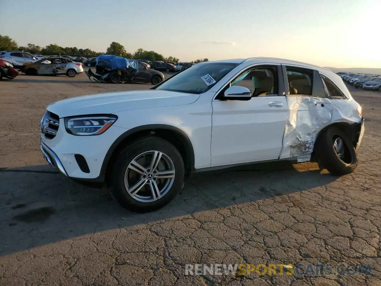 1 Фотография поврежденного автомобиля W1N0G8DB0MV268263 MERCEDES-BENZ GLC-CLASS 2021