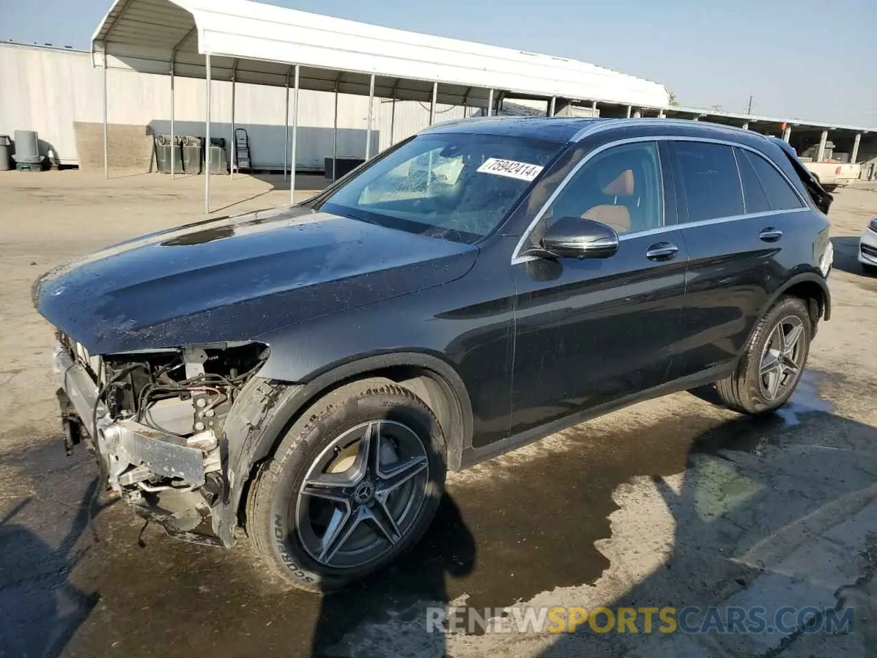 1 Photograph of a damaged car W1N0G8DB0MV276430 MERCEDES-BENZ GLC-CLASS 2021
