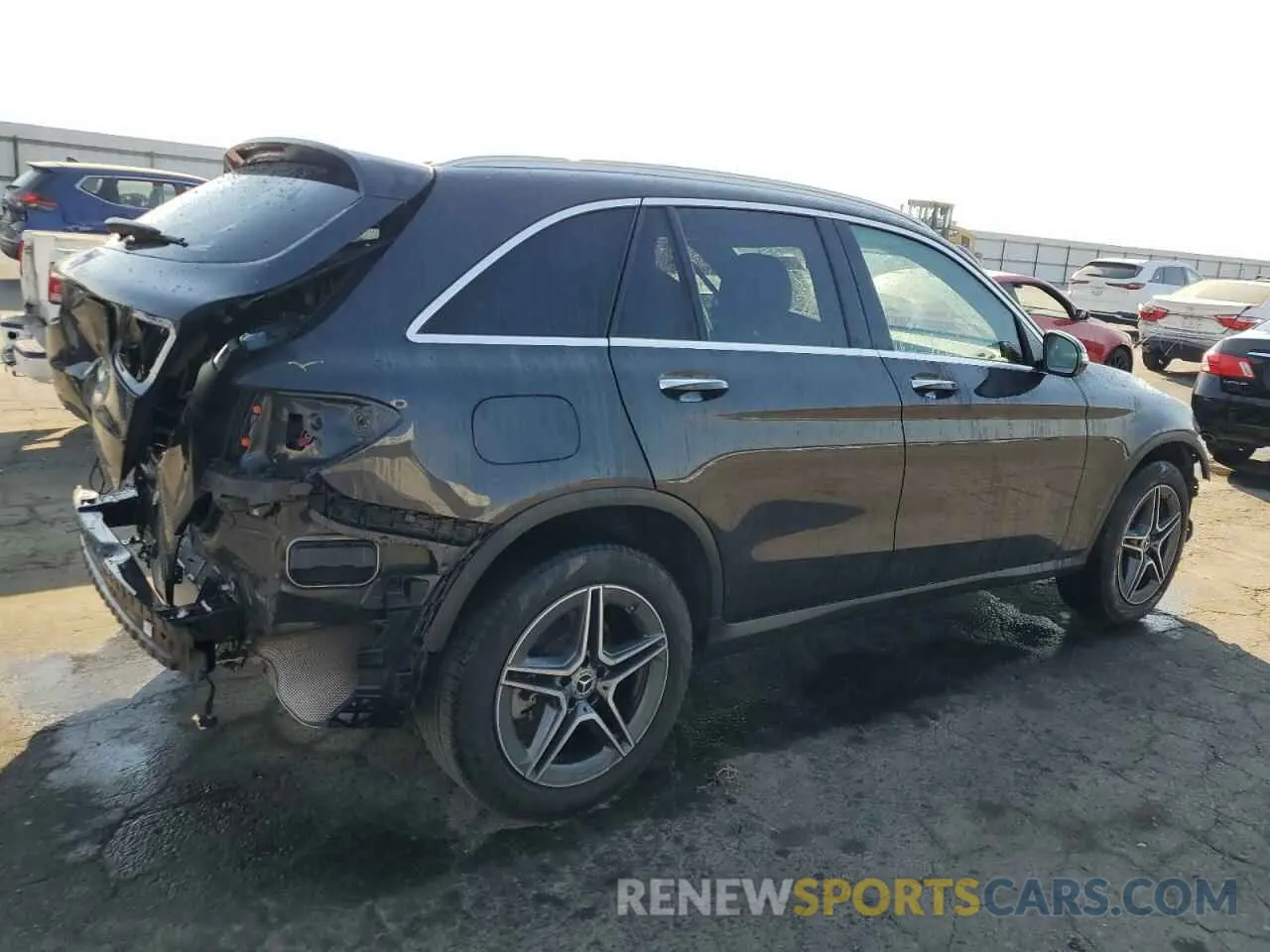 3 Photograph of a damaged car W1N0G8DB0MV276430 MERCEDES-BENZ GLC-CLASS 2021