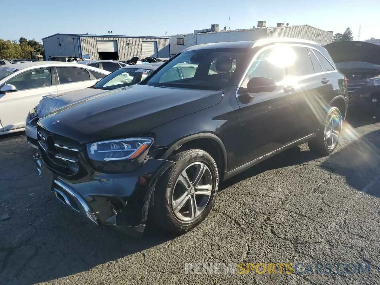 1 Фотография поврежденного автомобиля W1N0G8DB0MV302475 MERCEDES-BENZ GLC-CLASS 2021