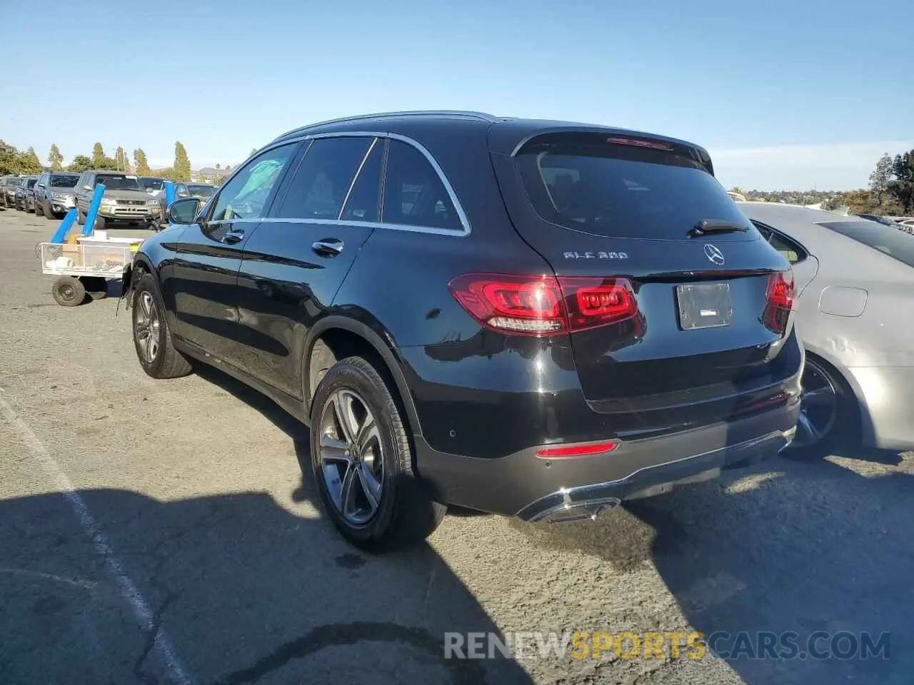 2 Фотография поврежденного автомобиля W1N0G8DB0MV302475 MERCEDES-BENZ GLC-CLASS 2021