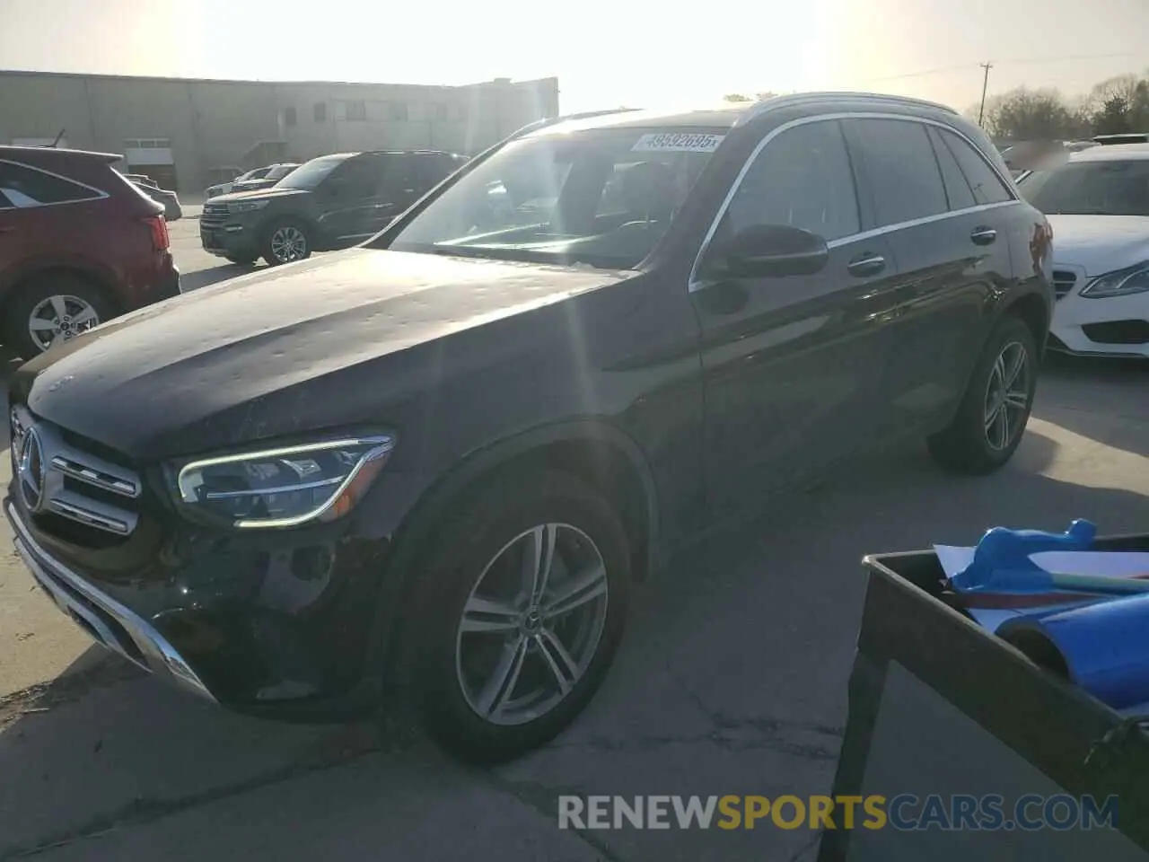 1 Photograph of a damaged car W1N0G8DB2MF869765 MERCEDES-BENZ GLC-CLASS 2021