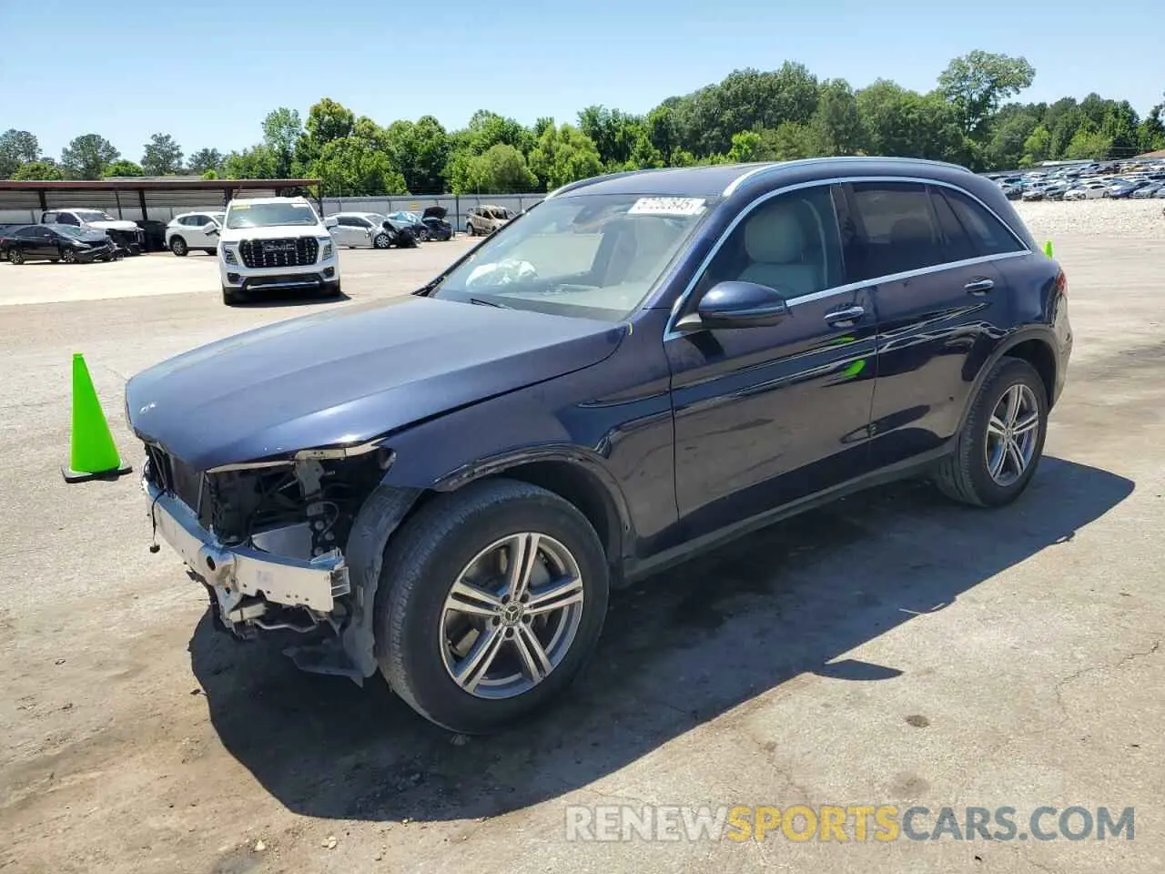 1 Фотография поврежденного автомобиля W1N0G8DB2MF871368 MERCEDES-BENZ GLC-CLASS 2021