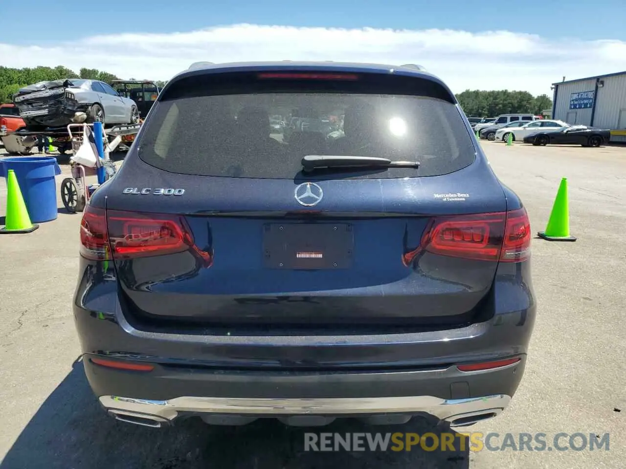 6 Фотография поврежденного автомобиля W1N0G8DB2MF871368 MERCEDES-BENZ GLC-CLASS 2021