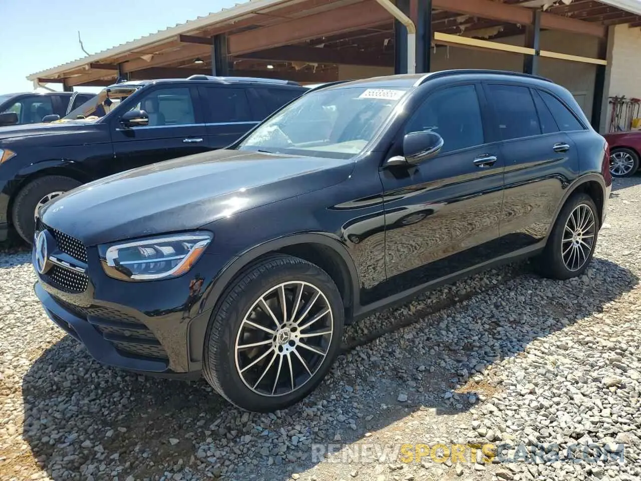 1 Фотография поврежденного автомобиля W1N0G8DB2MG011531 MERCEDES-BENZ GLC-CLASS 2021