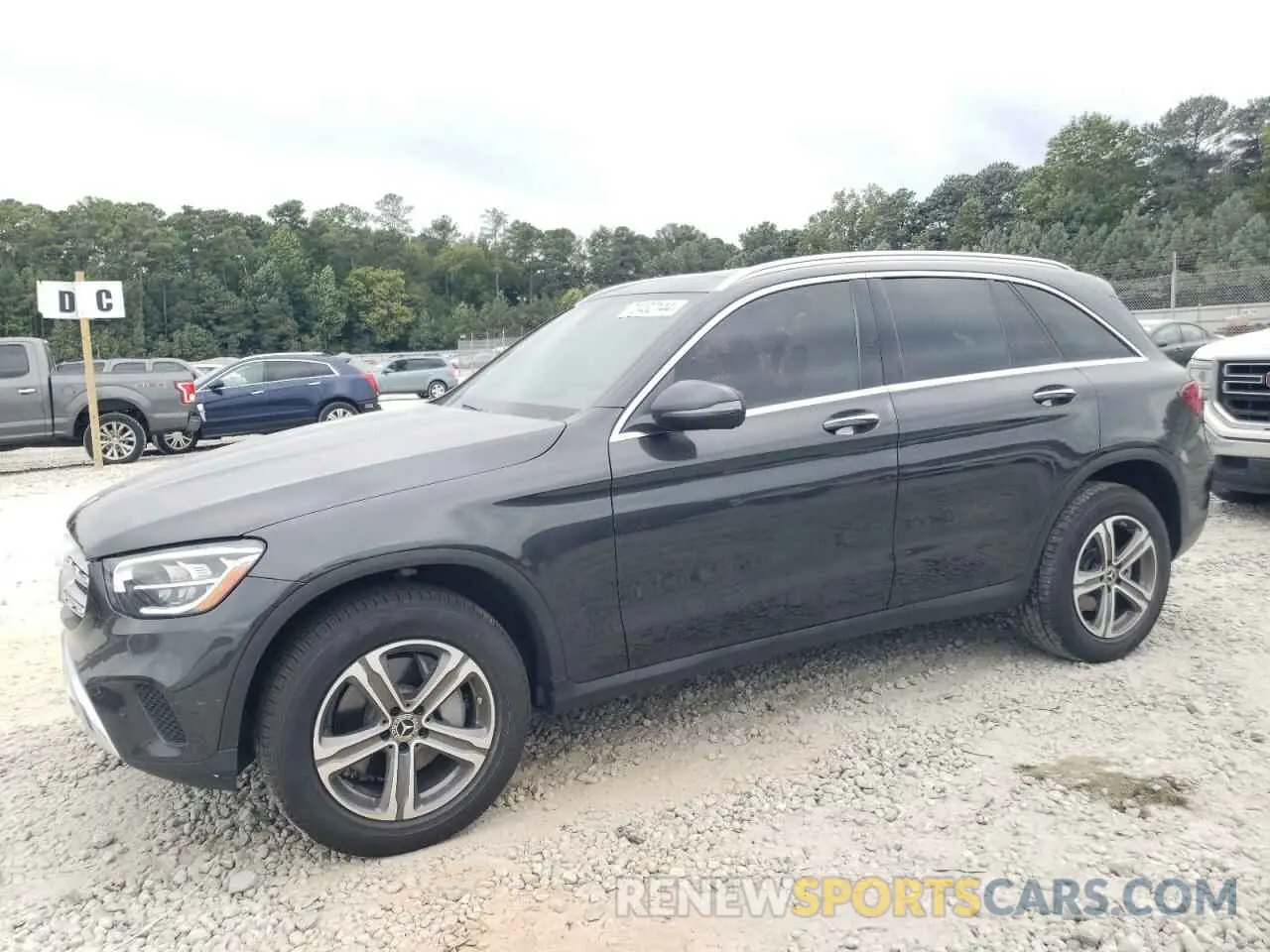 1 Фотография поврежденного автомобиля W1N0G8DB3MF900893 MERCEDES-BENZ GLC-CLASS 2021