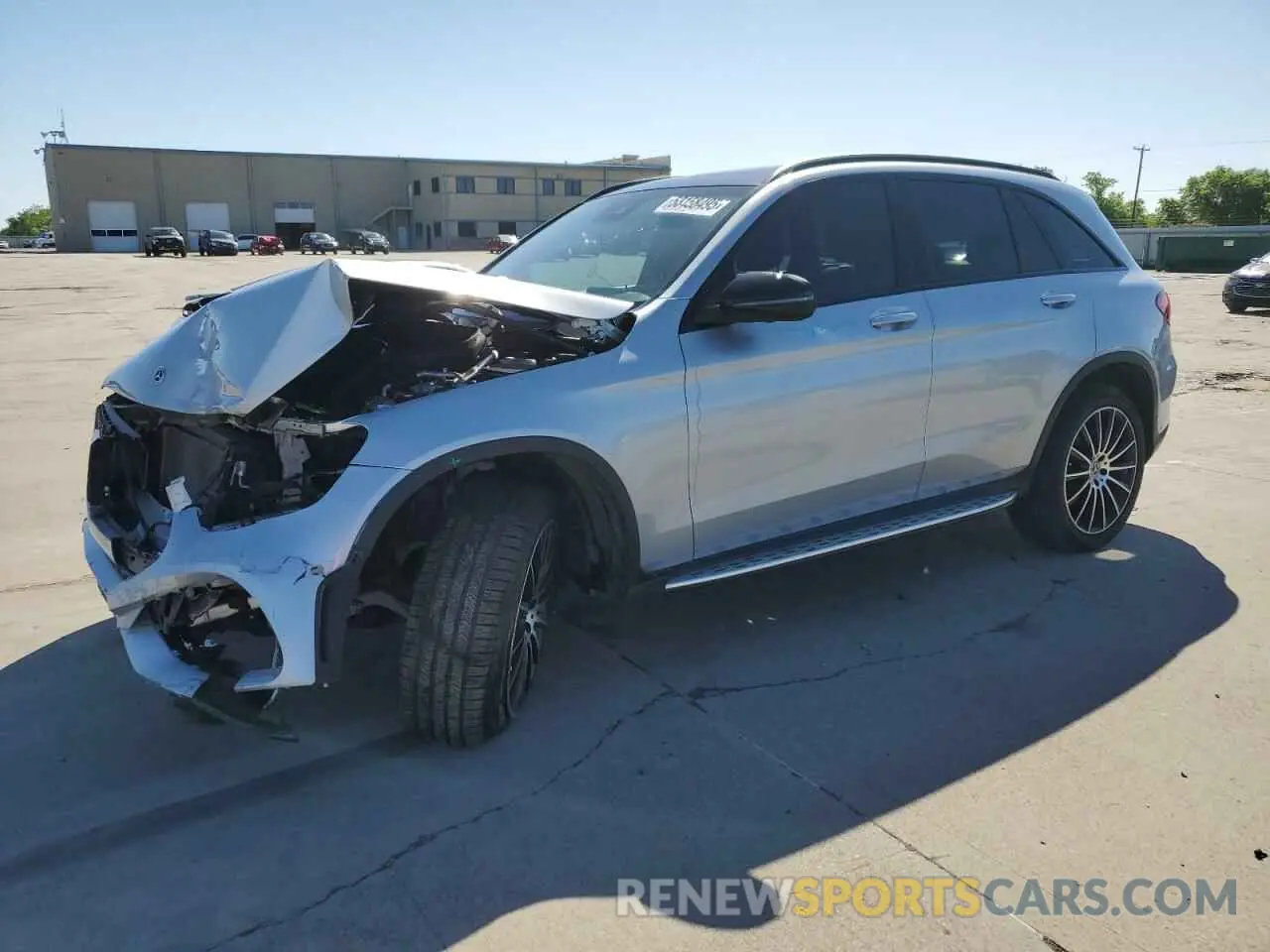 1 Photograph of a damaged car W1N0G8DB3MF927785 MERCEDES-BENZ GLC-CLASS 2021