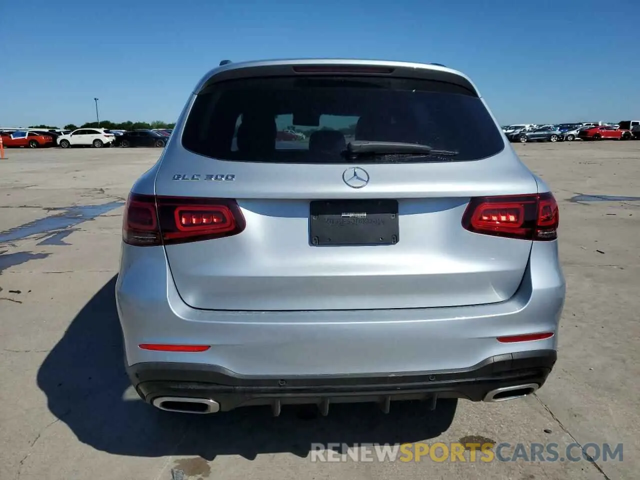 6 Photograph of a damaged car W1N0G8DB3MF927785 MERCEDES-BENZ GLC-CLASS 2021