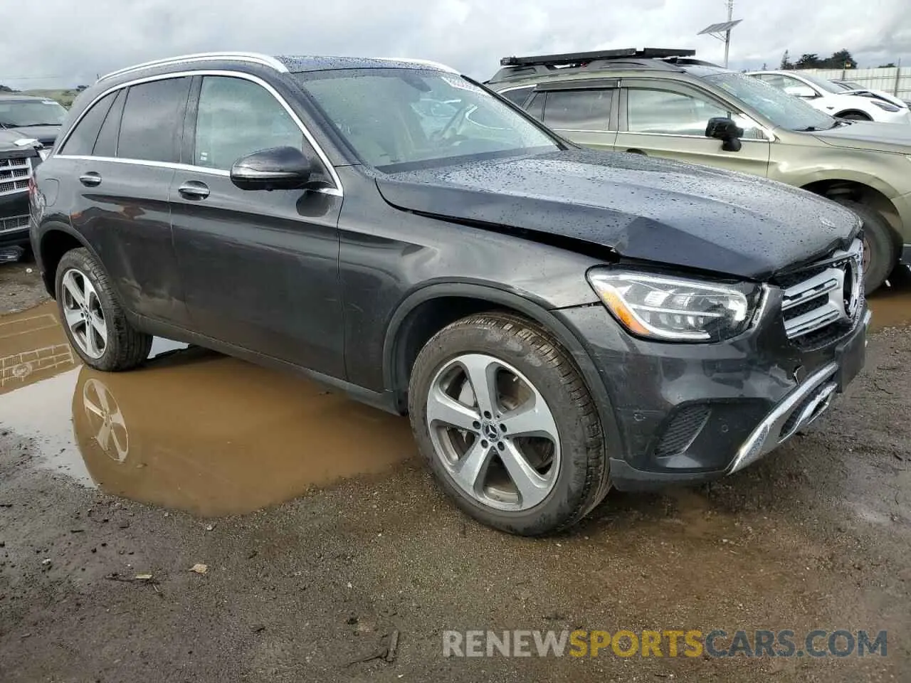 4 Фотография поврежденного автомобиля W1N0G8DB3MV269813 MERCEDES-BENZ GLC-CLASS 2021