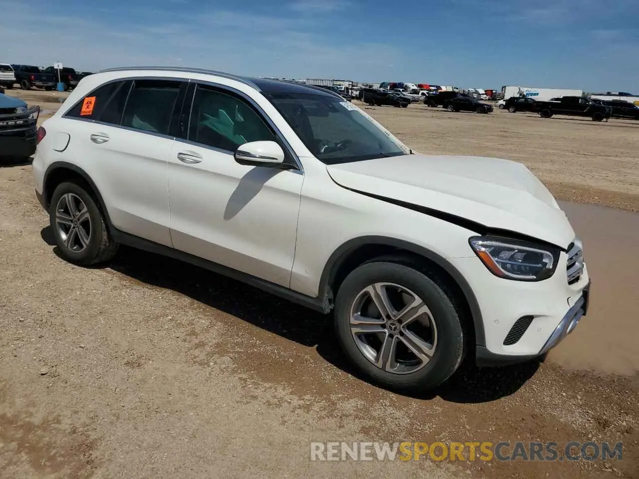 4 Photograph of a damaged car W1N0G8DB4MF940013 MERCEDES-BENZ GLC-CLASS 2021