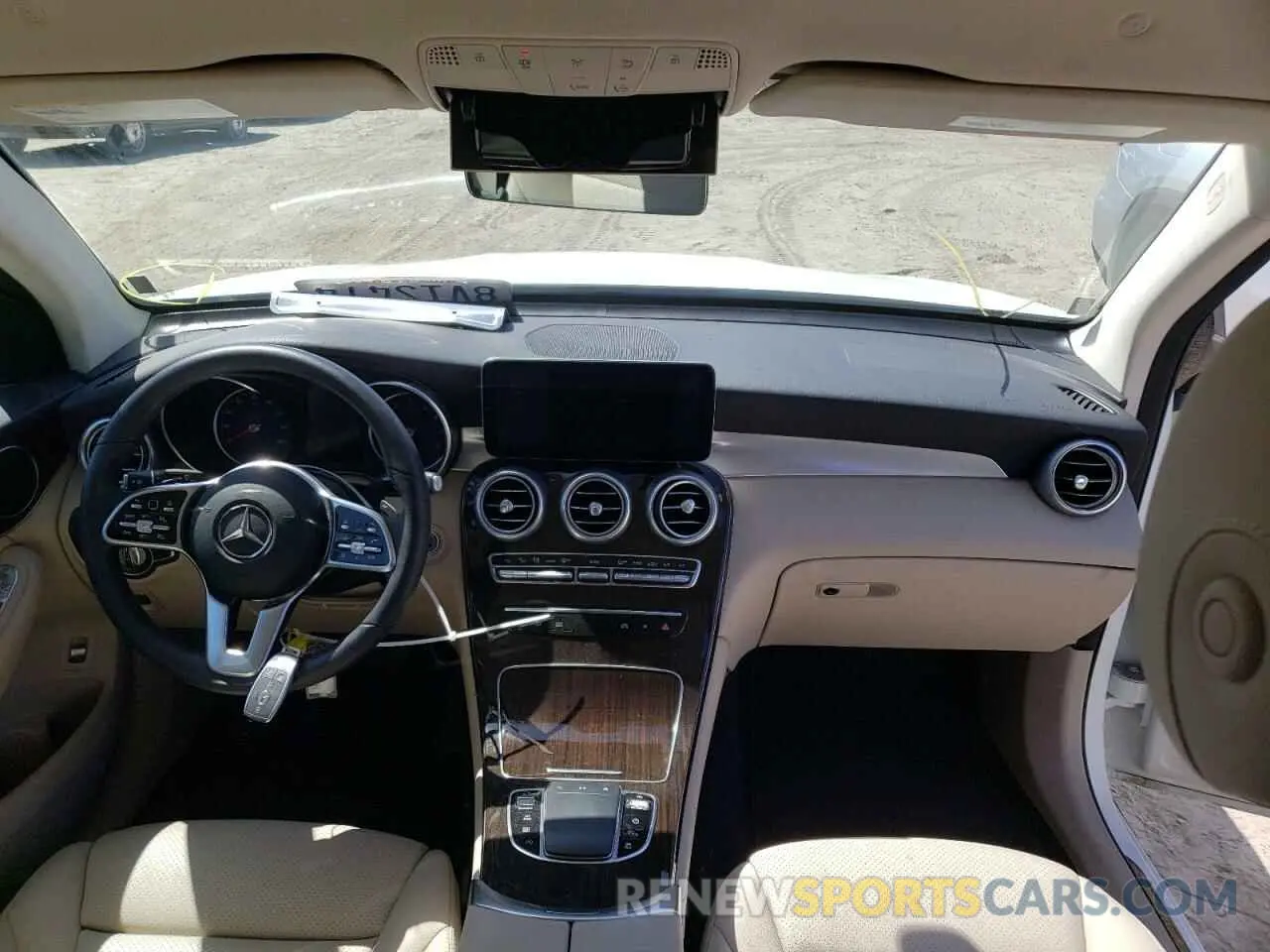 9 Фотография поврежденного автомобиля W1N0G8DB4MF941498 MERCEDES-BENZ GLC-CLASS 2021