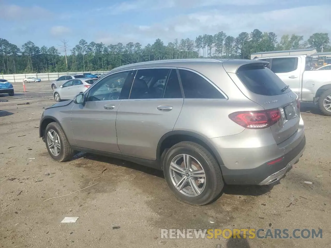 2 Фотография поврежденного автомобиля W1N0G8DB4MV279217 MERCEDES-BENZ GLC-CLASS 2021